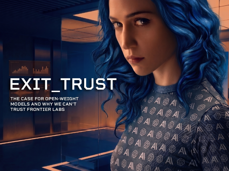 Featured image of post The Case For Open-Weight Models And Why We Can't Trust Frontier Labs